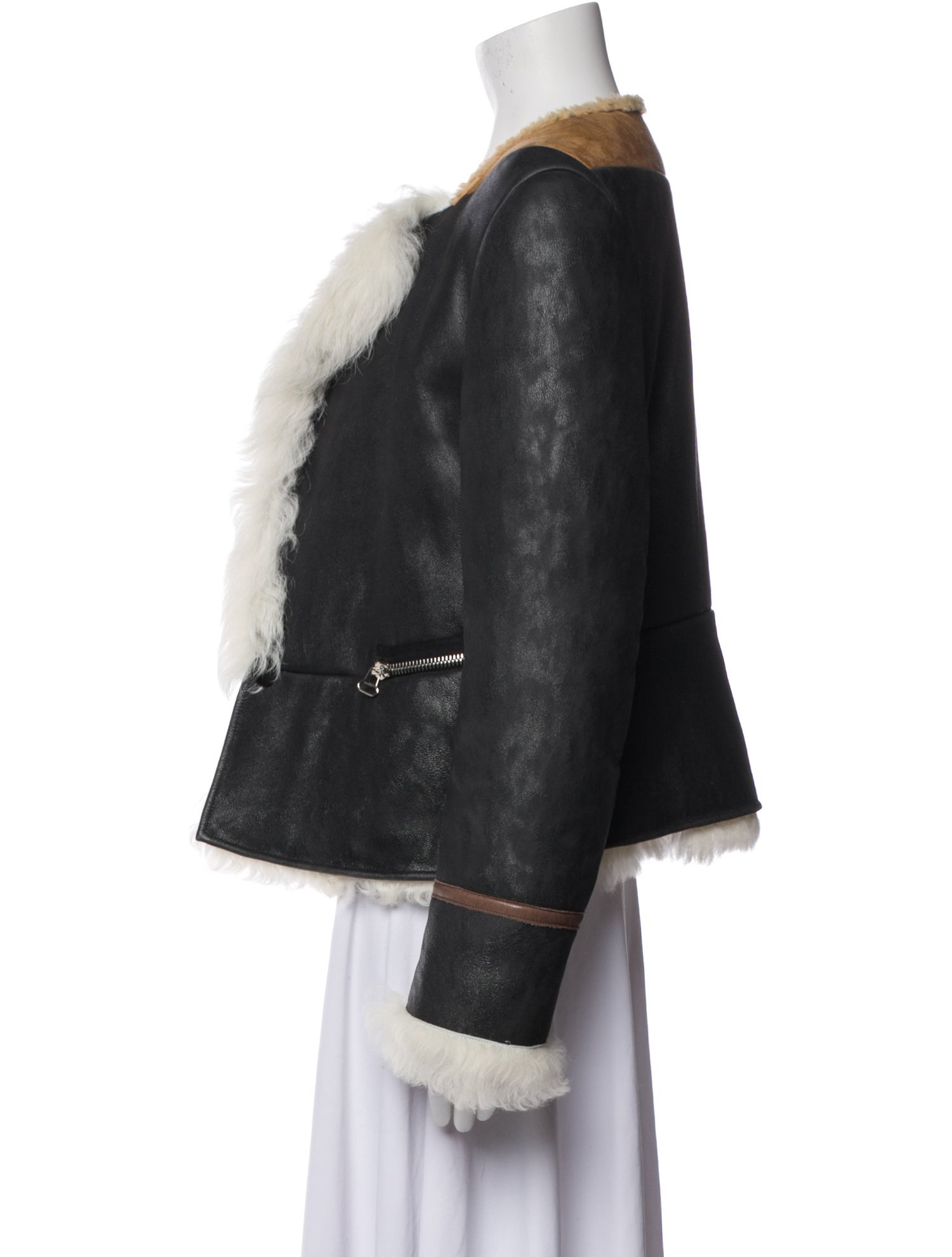 3.1 Phillip Lim Shearling Faux Fur Jacket