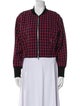 3.1 Phillip Lim Plaid Print Bomber Jacket