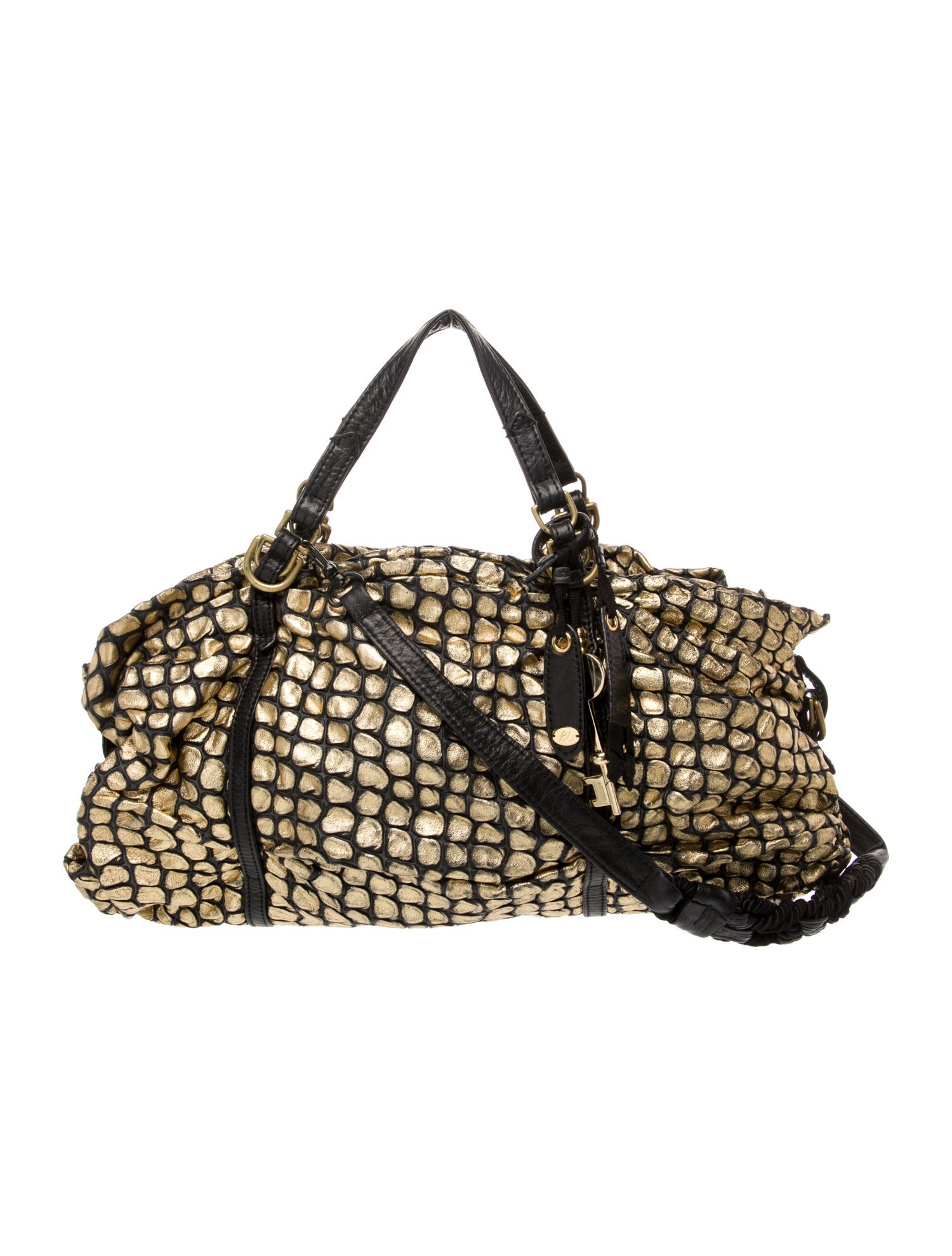 3.1 Phillip Lim Embossed Leather Top Handle Bag