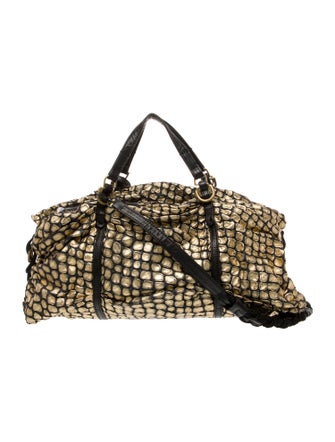 3.1 Phillip Lim Embossed Leather Top Handle Bag