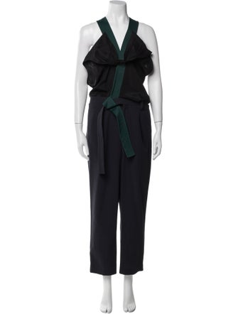 3.1 Phillip Lim Silk V-Neck Jumpsuit