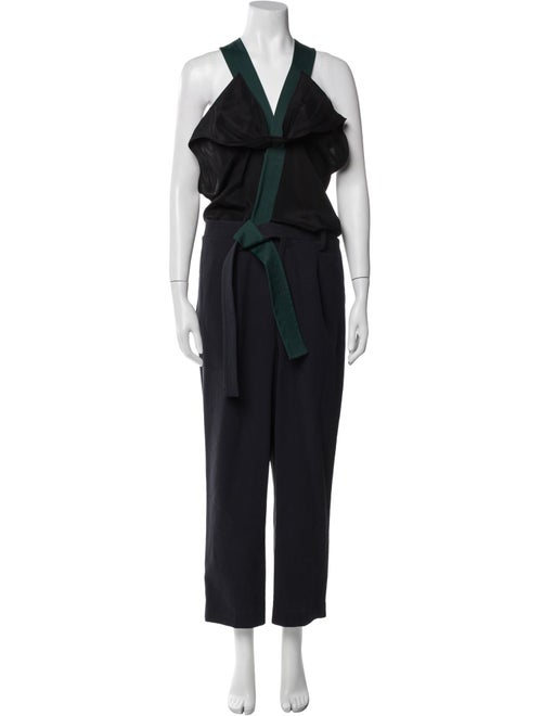 3.1 Phillip Lim Silk V-Neck Jumpsuit