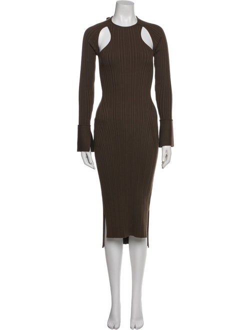 3.1 Phillip Lim Wool Midi Length Dress