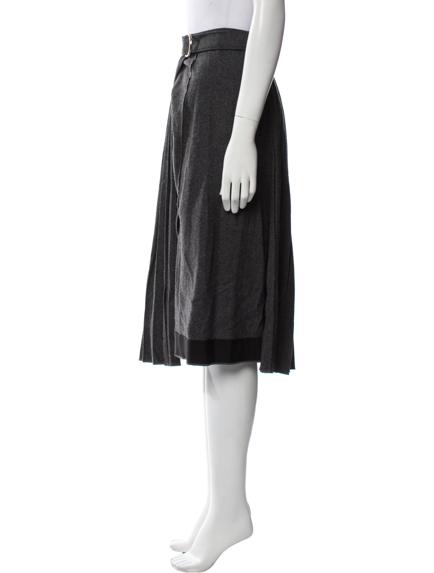 3.1 Phillip Lim Wool Knee-Length Skirt