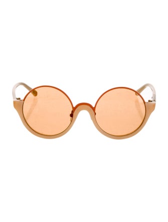 3.1 Phillip Lim Round Tinted Sunglasses