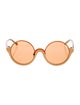 3.1 Phillip Lim Round Tinted Sunglasses