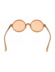 3.1 Phillip Lim Round Tinted Sunglasses