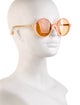 3.1 Phillip Lim Round Tinted Sunglasses
