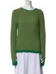 3.1 Phillip Lim Printed Scoop Neck Sweater