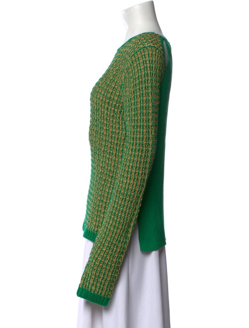 3.1 Phillip Lim Printed Scoop Neck Sweater