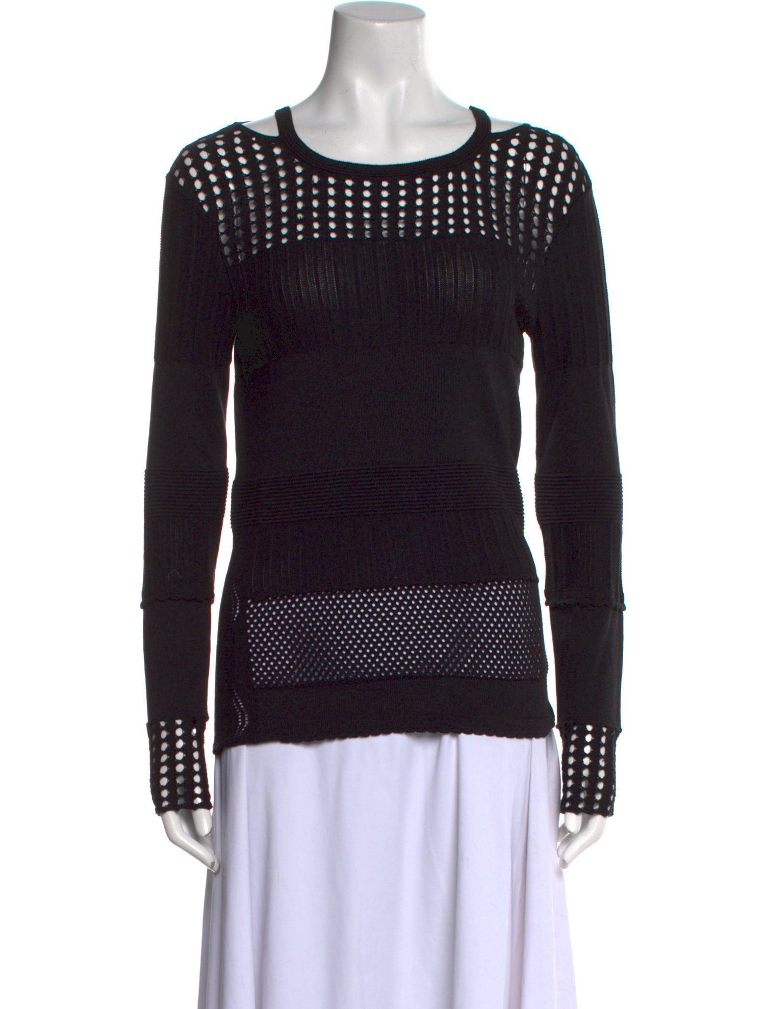 3.1 Phillip Lim Crew Neck Long Sleeve Sweatshirt