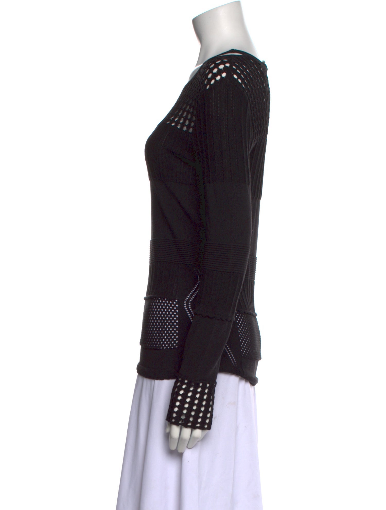 3.1 Phillip Lim Crew Neck Long Sleeve Sweatshirt