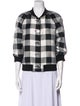 3.1 Phillip Lim Plaid Print Bomber Jacket