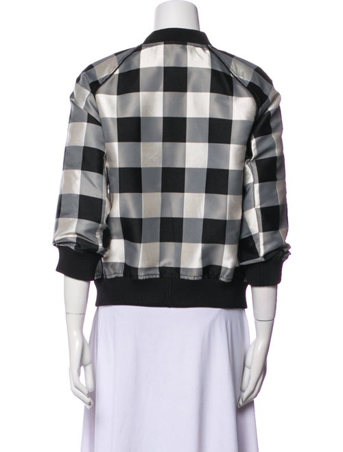 3.1 Phillip Lim Plaid Print Bomber Jacket