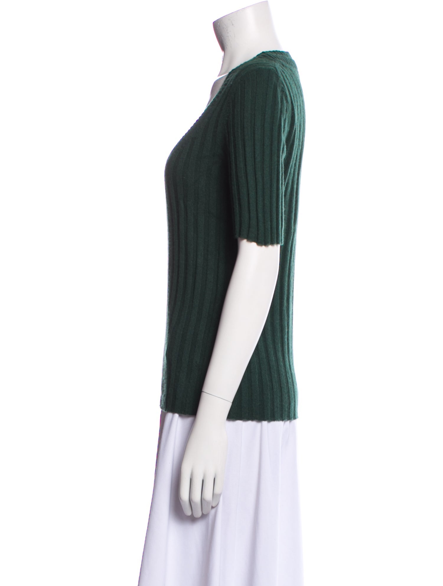 3.1 Phillip Lim Cashmere Scoop Neck T-Shirt