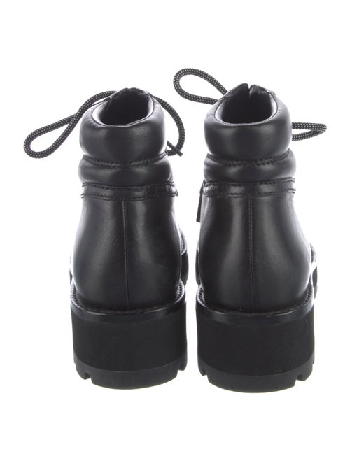 3.1 Phillip Lim Faux Pearl Accents Leather Combat Boots