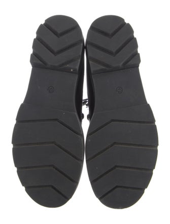 3.1 Phillip Lim Faux Pearl Accents Leather Combat Boots