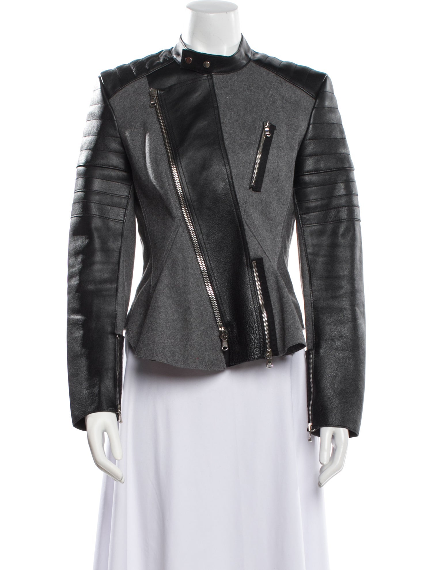 3.1 Phillip Lim Wool Biker Jacket