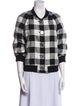 3.1 Phillip Lim Plaid Print Bomber Jacket