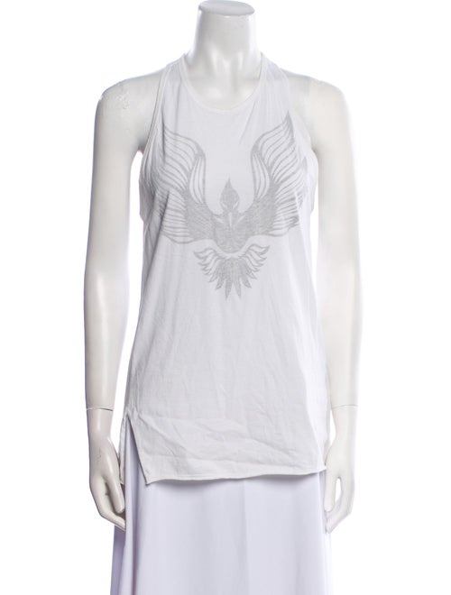 3.1 Phillip Lim Graphic Print Crew Neck Top