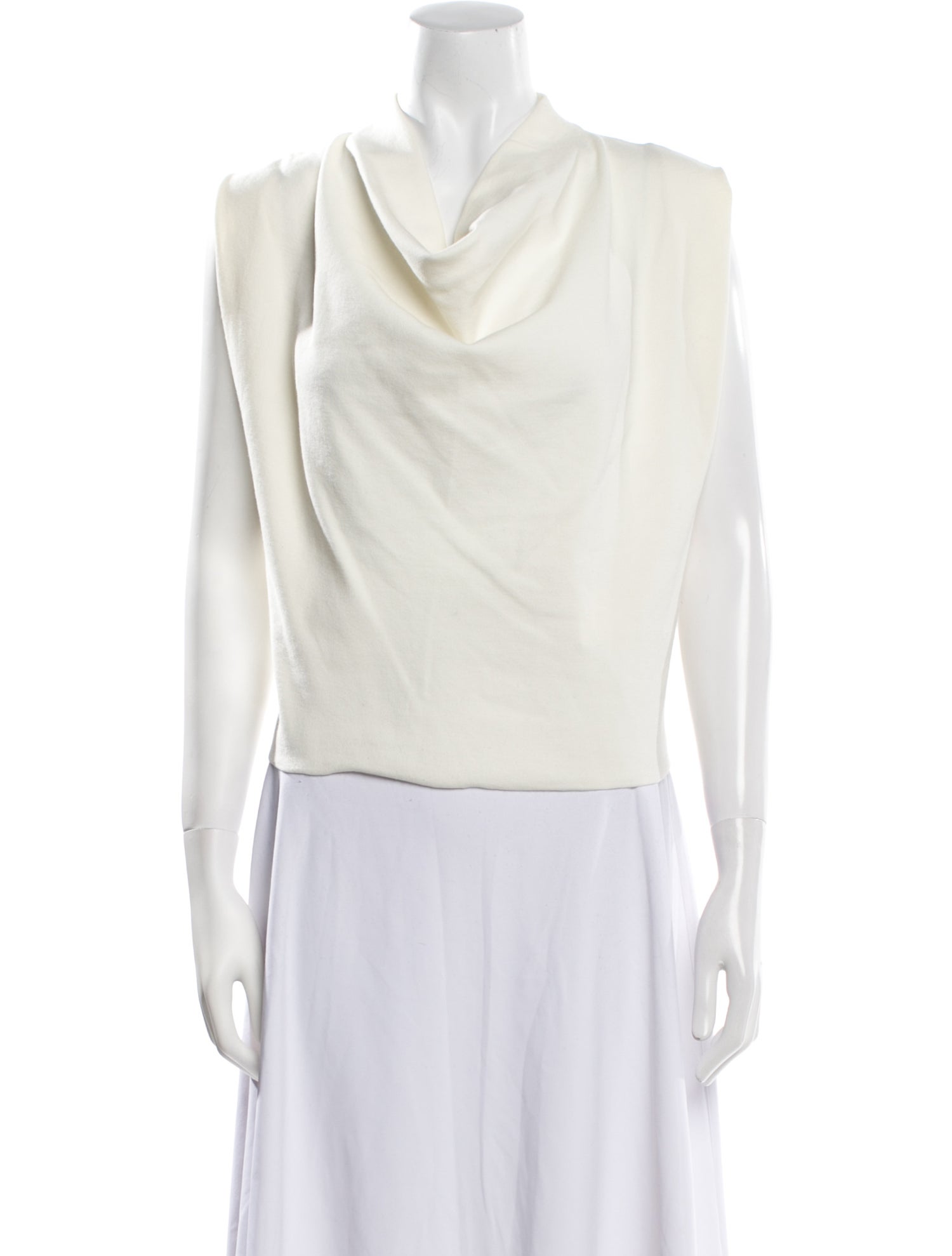 3.1 Phillip Lim Cowl Neck Sleeveless Top
