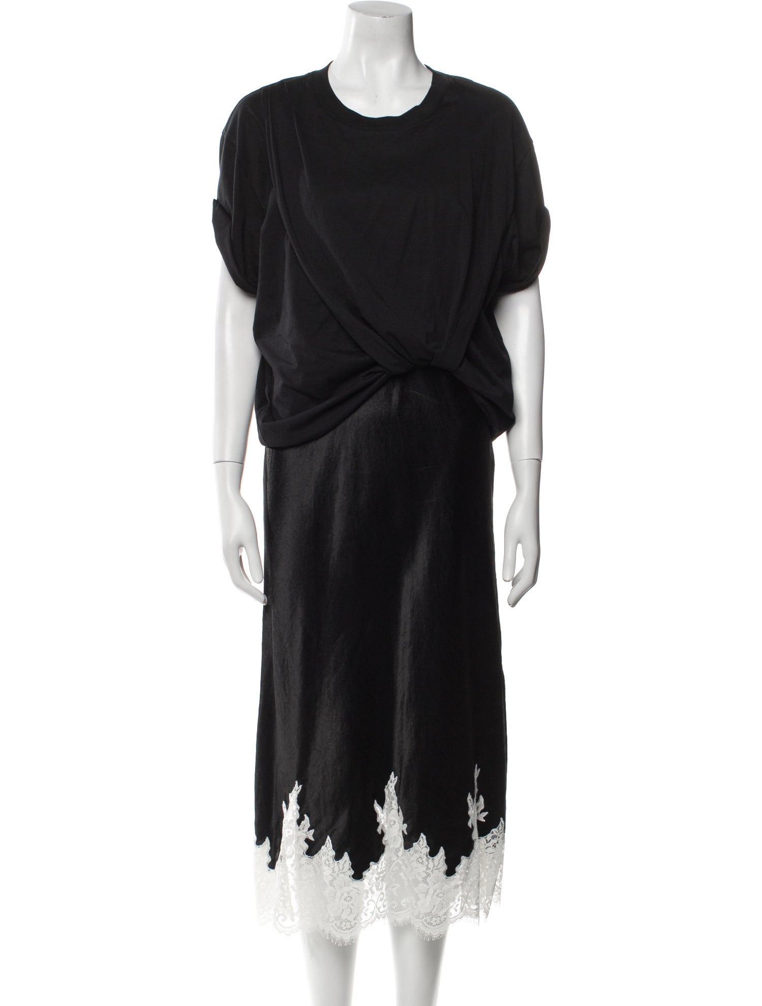 3.1 Phillip Lim Crew Neck Long Dress