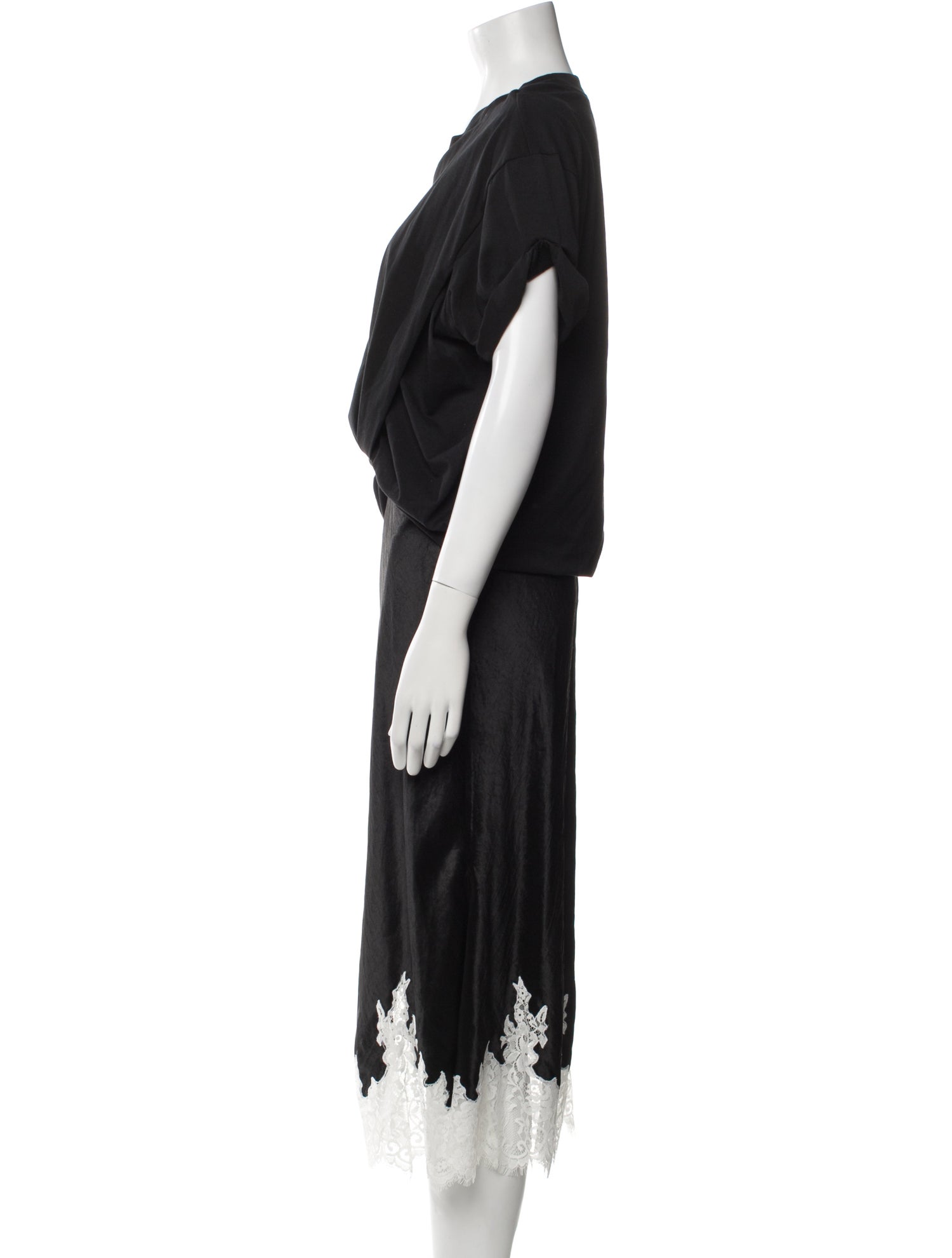 3.1 Phillip Lim Crew Neck Long Dress