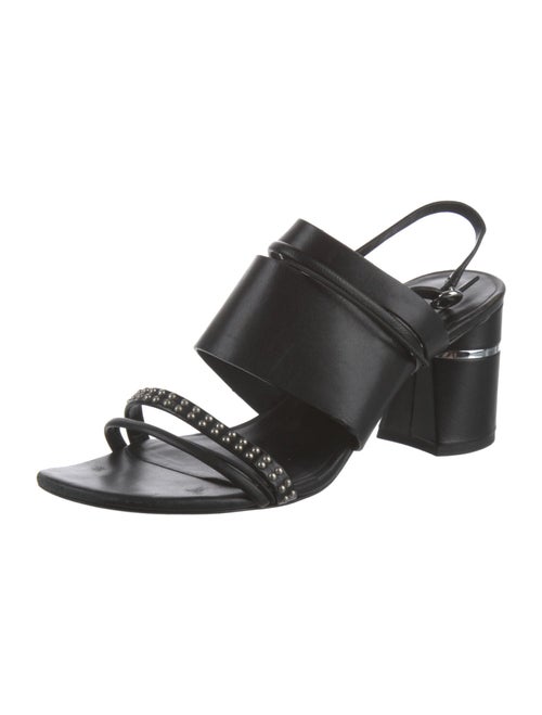 3.1 Phillip Lim Leather Printed Slingback Sandals