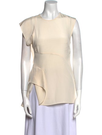3.1 Phillip Lim Crew Neck Sleeveless Blouse