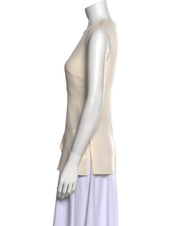 3.1 Phillip Lim Crew Neck Sleeveless Blouse