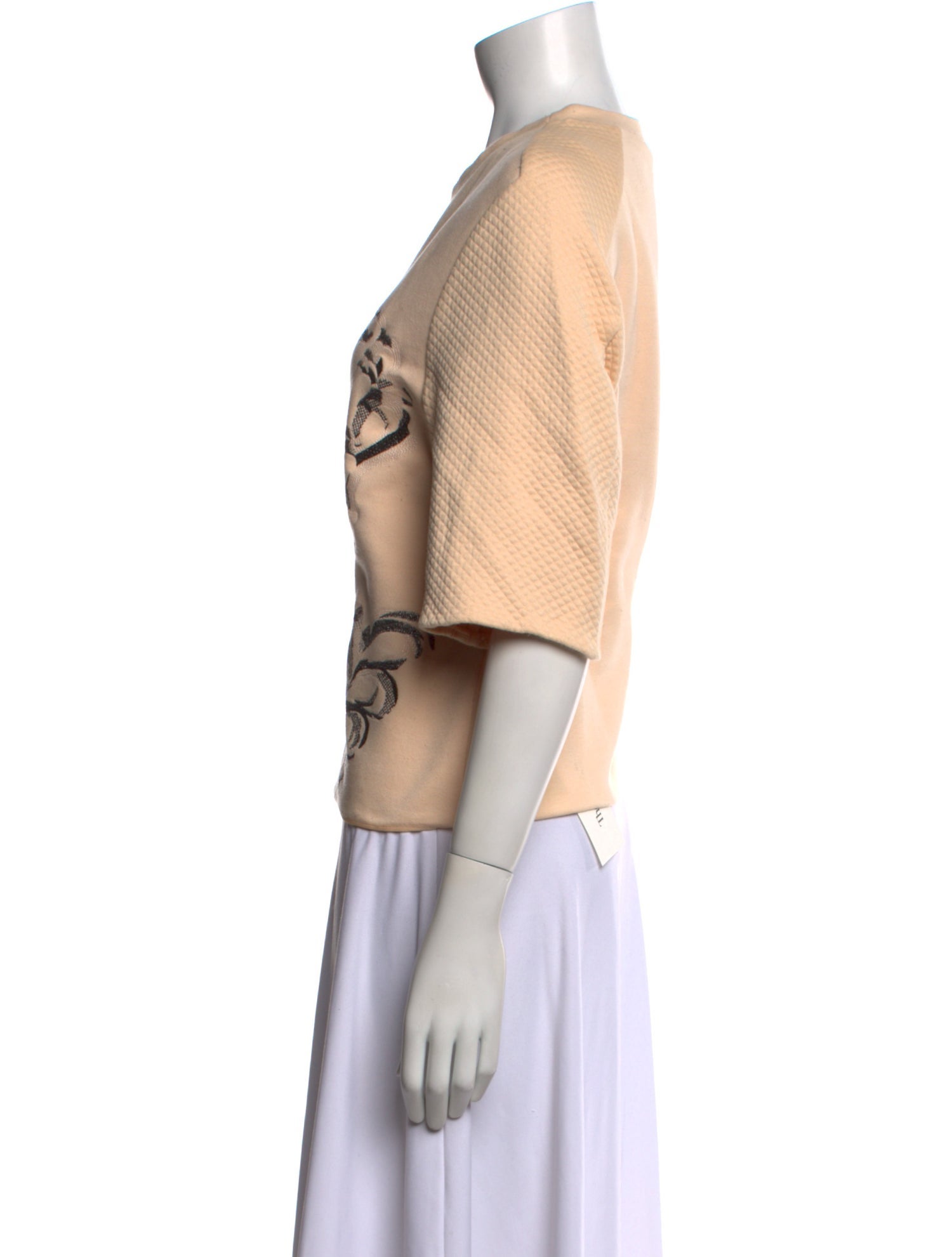 3.1 Phillip Lim Floral Print Crew Neck Sweatshirt