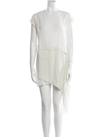 3.1 Phillip Lim Bateau Neckline Midi Length Dress