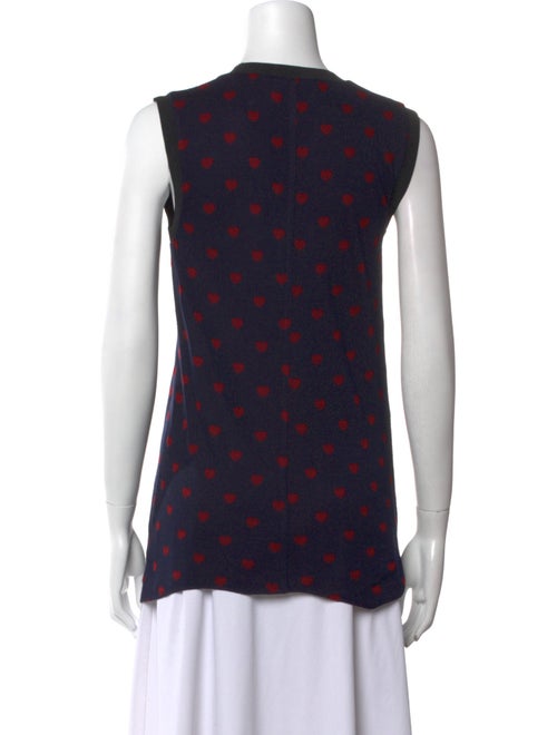 3.1 Phillip Lim Printed Crew Neck Top