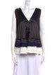 3.1 Phillip Lim V-Neck Sleeveless Blouse