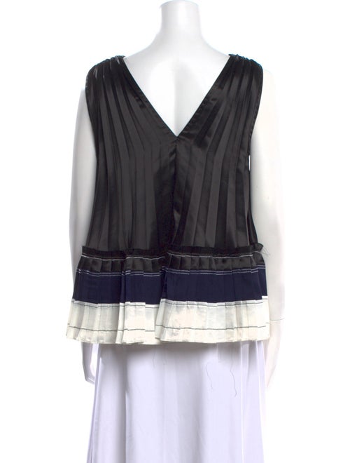 3.1 Phillip Lim V-Neck Sleeveless Blouse