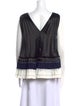 3.1 Phillip Lim V-Neck Sleeveless Blouse