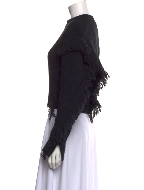 3.1 Phillip Lim Alpaca Mock Neck Crop Top