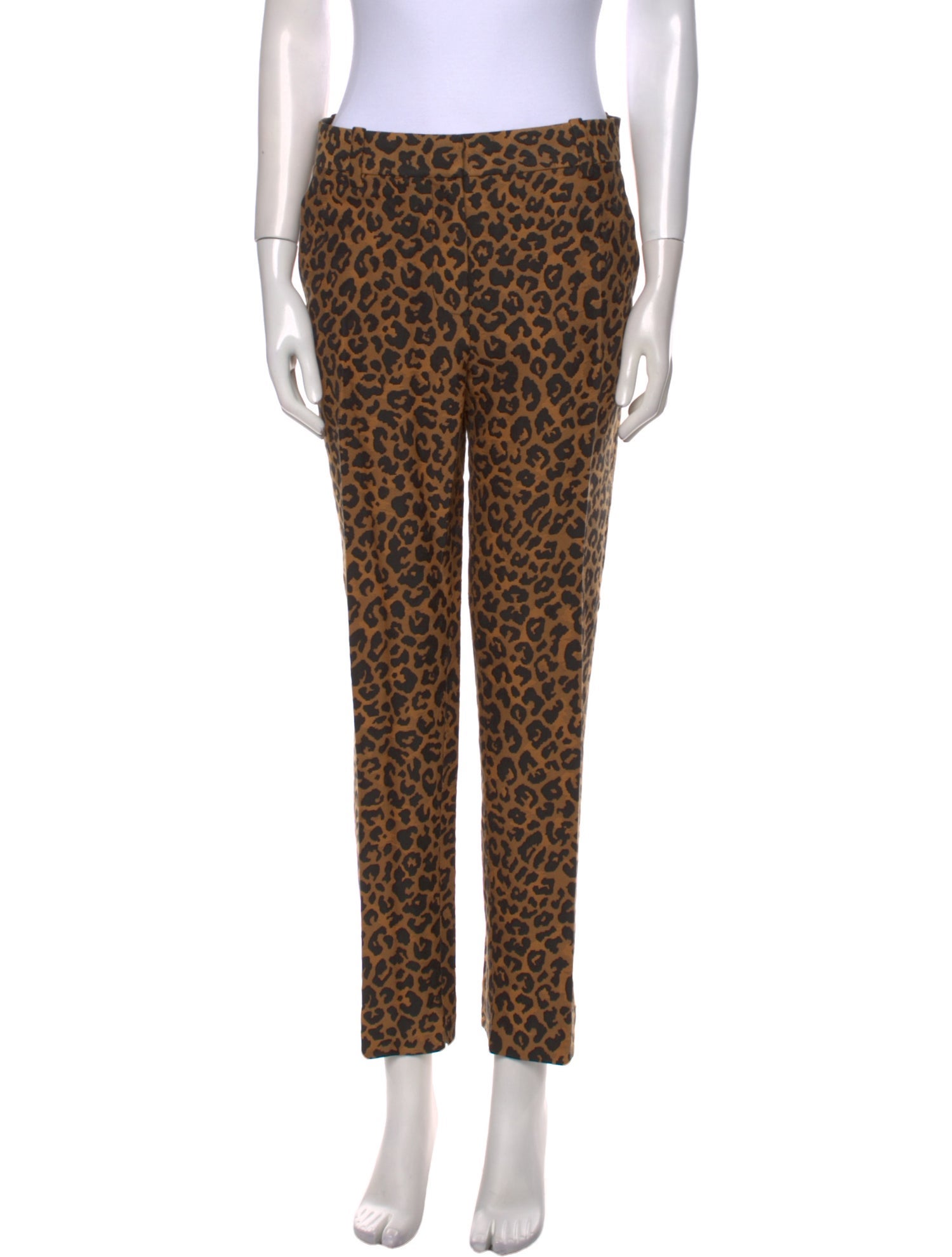 3.1 Phillip Lim Animal Print Skinny Leg Pants