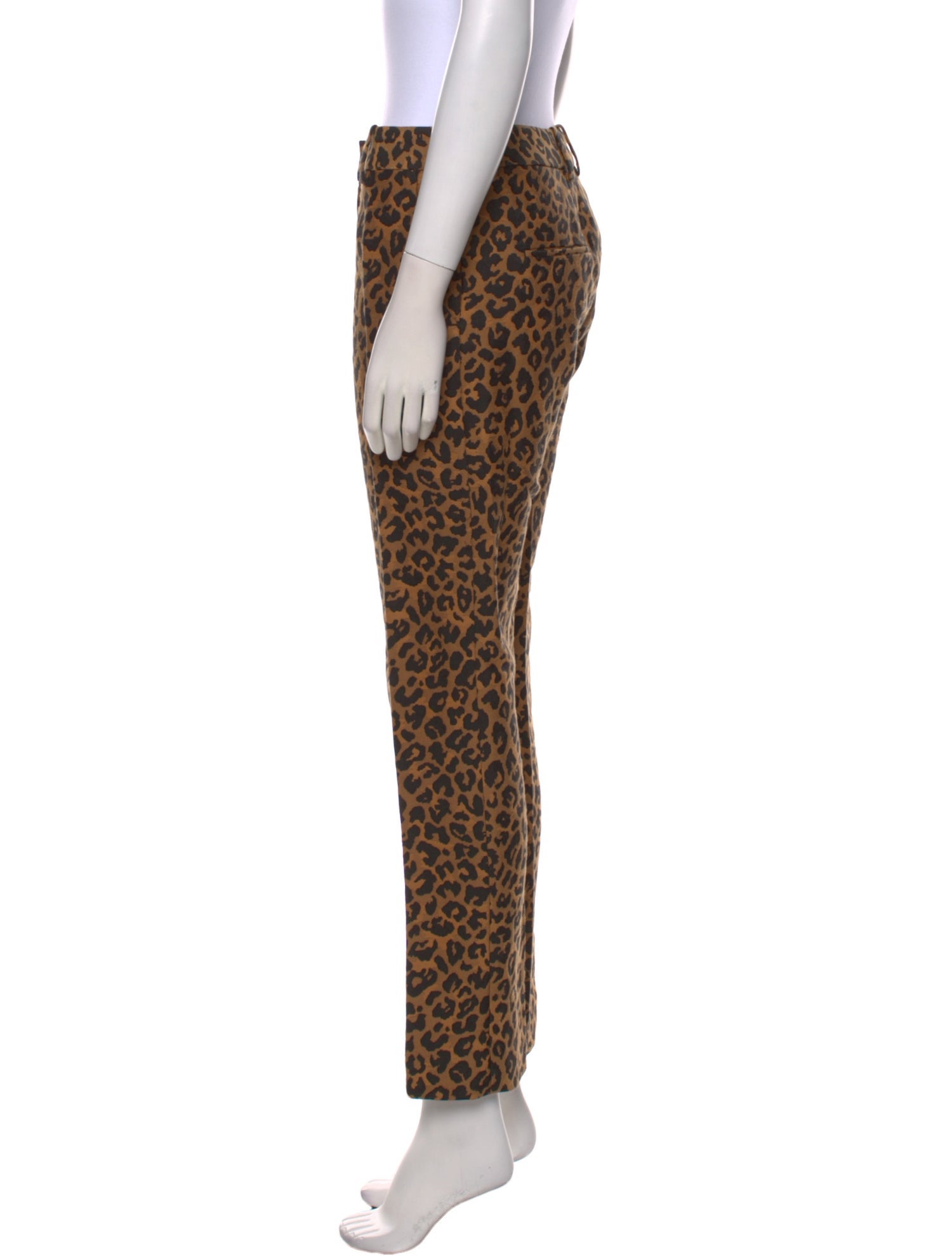 3.1 Phillip Lim Animal Print Skinny Leg Pants