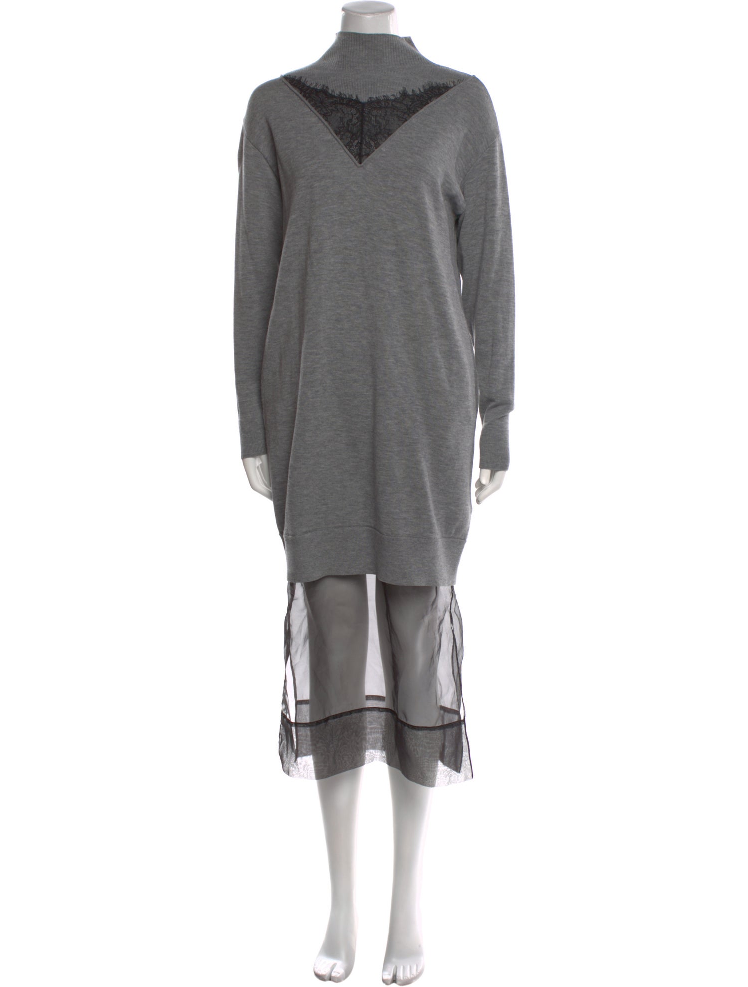 3.1 Phillip Lim Wool Long Dress