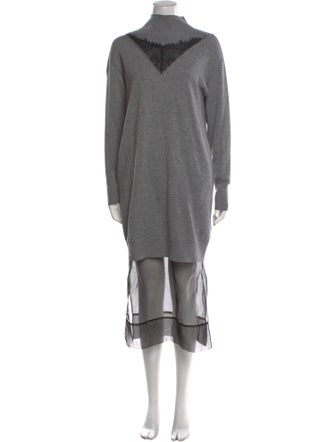 3.1 Phillip Lim Wool Long Dress