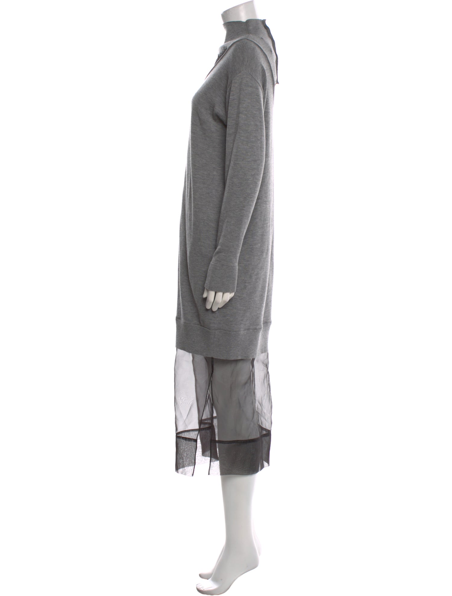 3.1 Phillip Lim Wool Long Dress