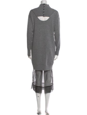 3.1 Phillip Lim Wool Long Dress