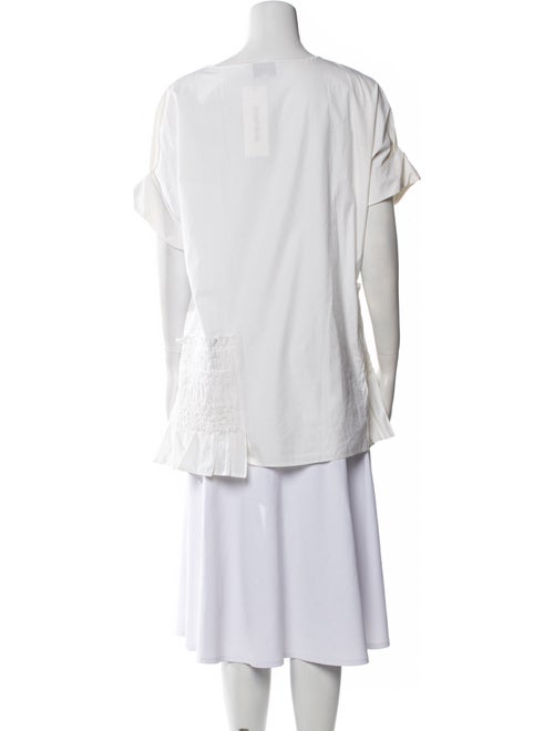 3.1 Phillip Lim Square Neckline Short Sleeve Tunic