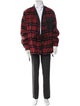 3.1 Phillip Lim Wool Plaid Print Puffer Coat