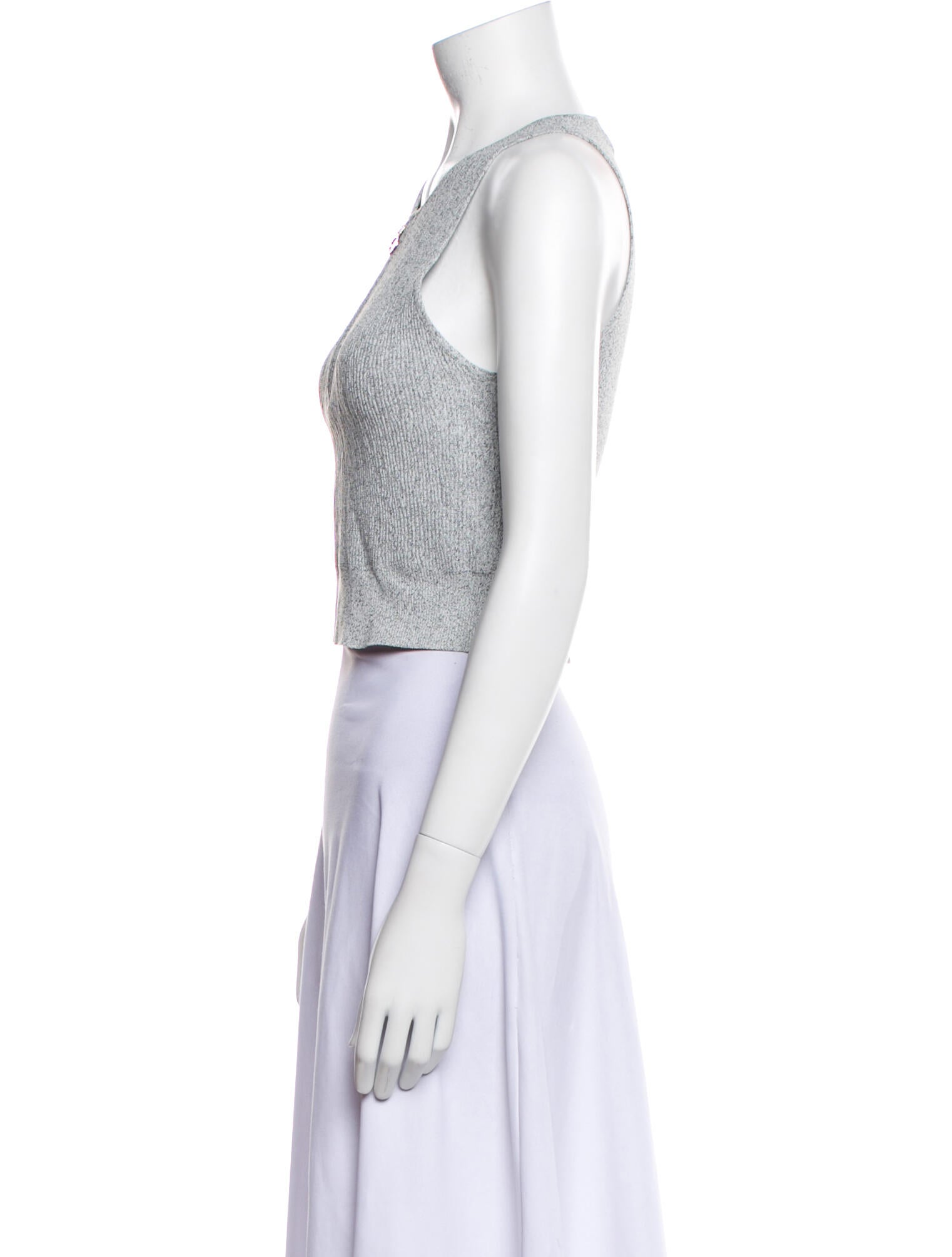 3.1 Phillip Lim Halterneck Sleeveless Crop Top