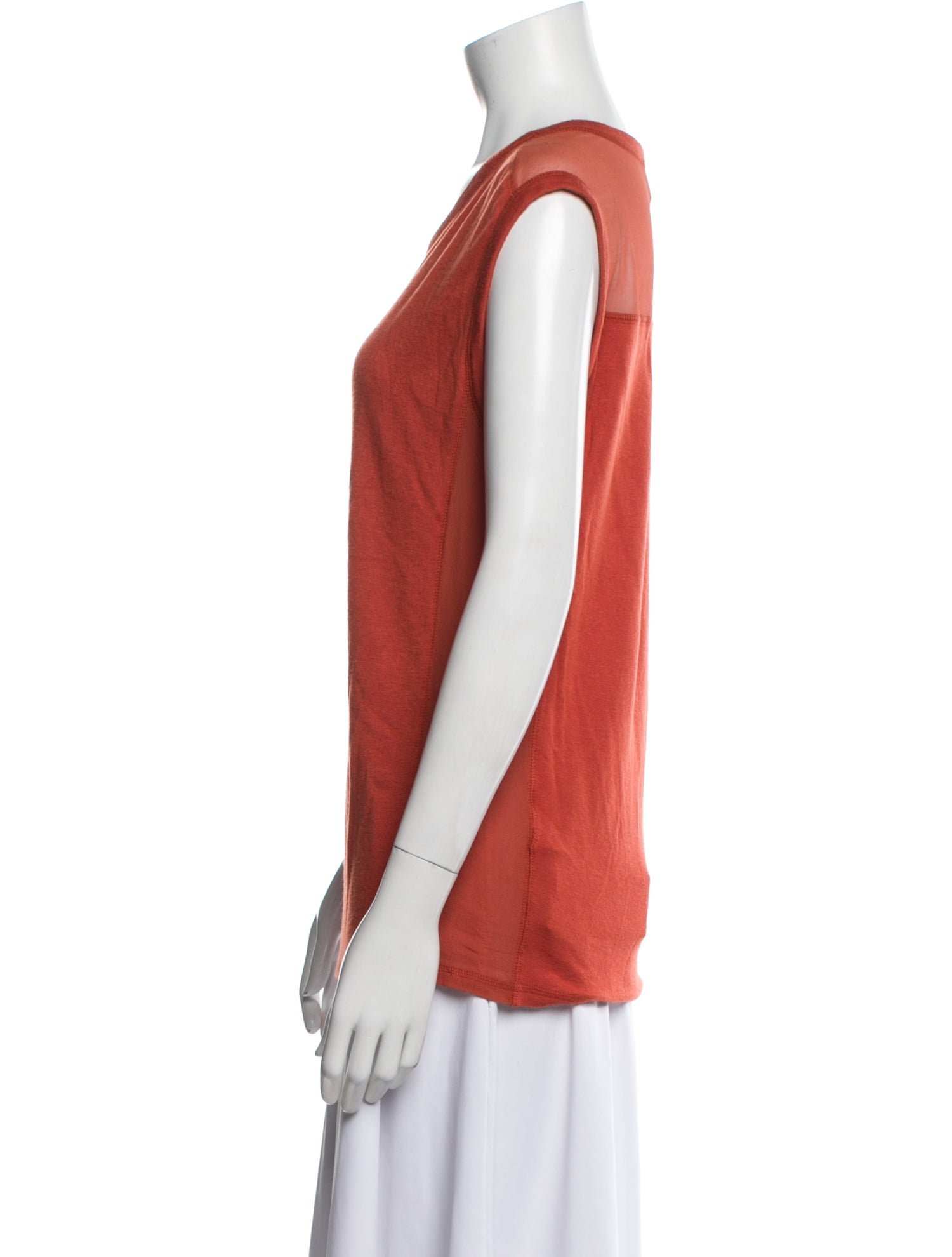 3.1 Phillip Lim Scoop Neck Sleeveless Top