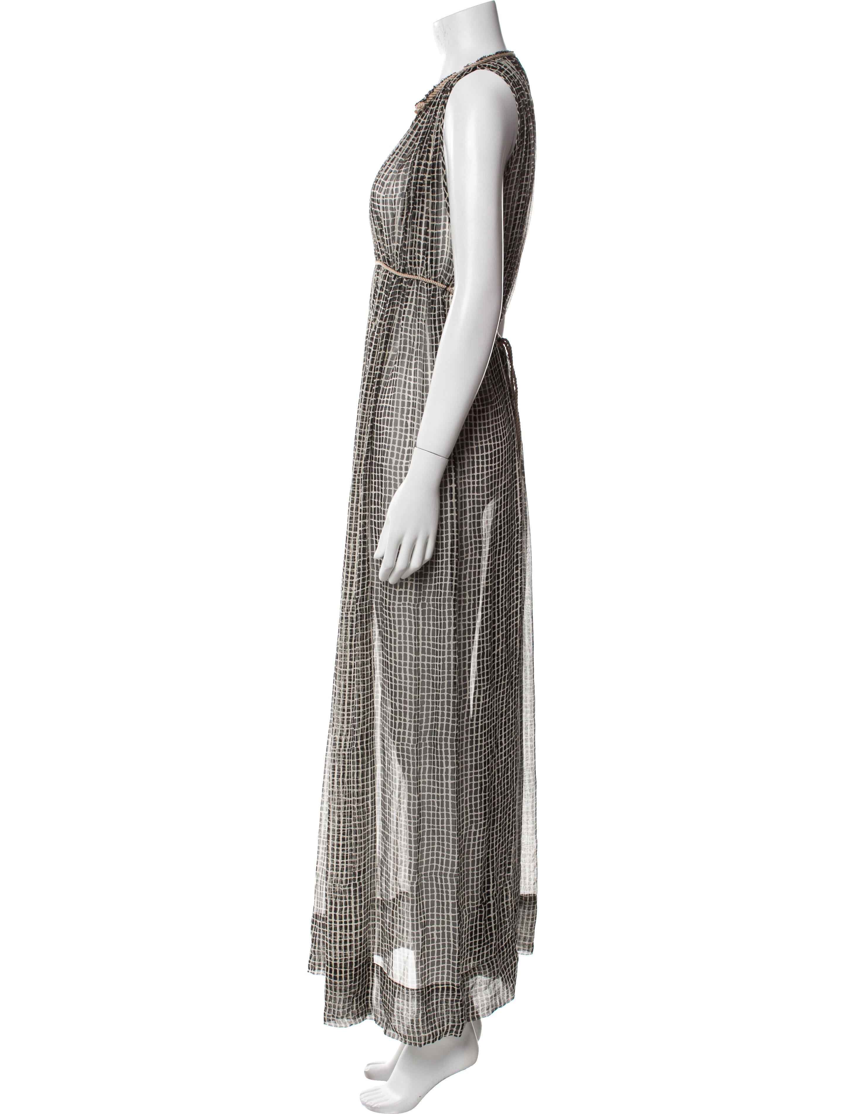 3.1 Phillip Lim Printed Long Dress