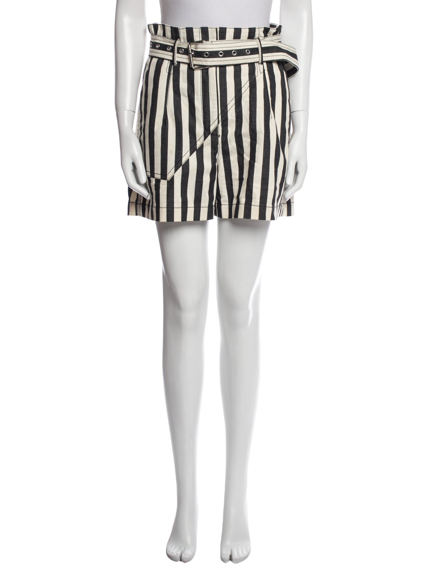 3.1 Phillip Lim Striped Knee-Length Shorts