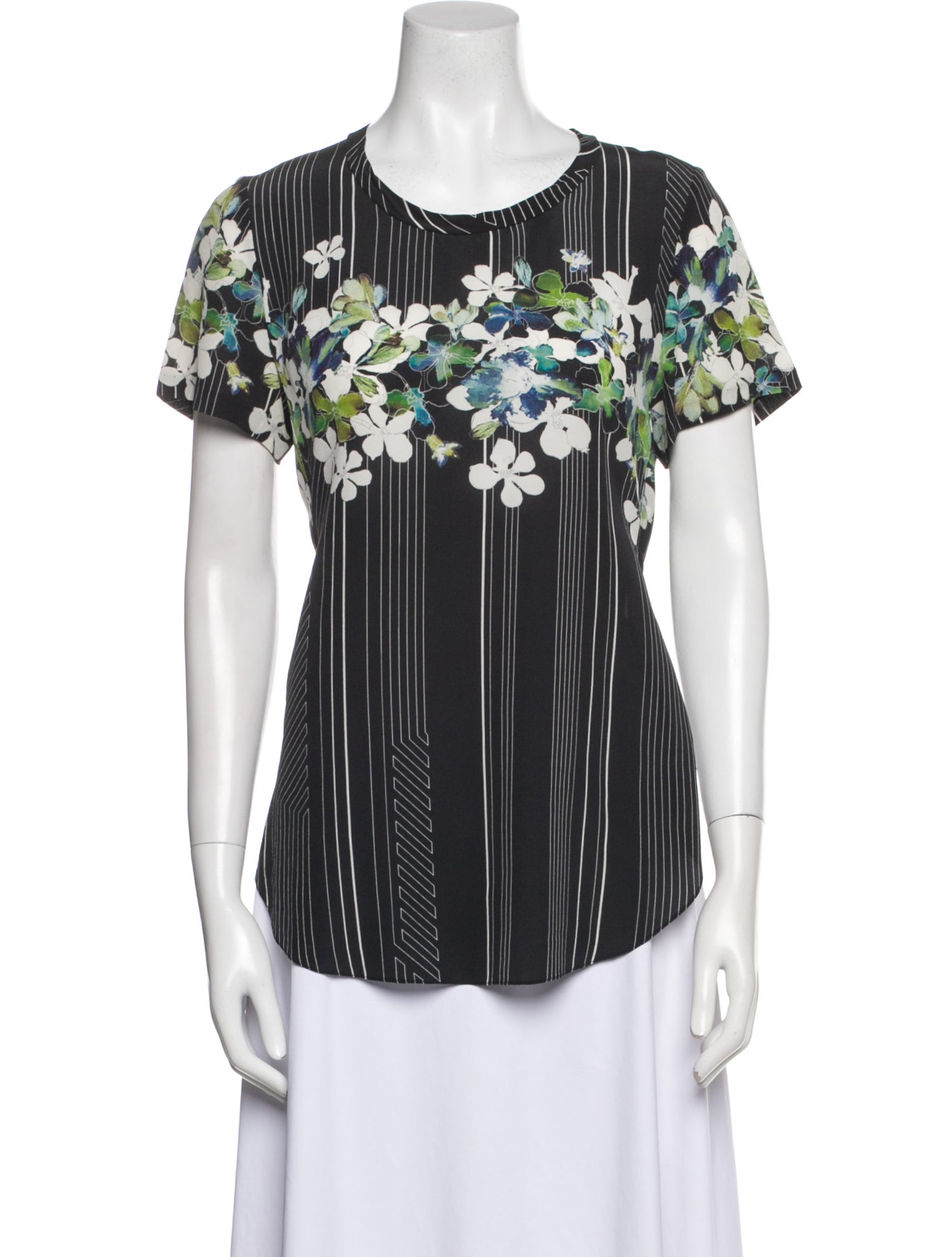 3.1 Phillip Lim Silk Printed Blouse